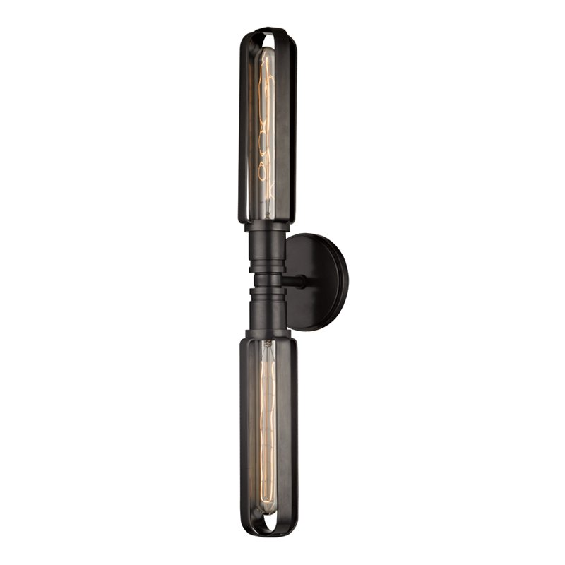 Red Hook 2-Light Bath Vanity Light in Old Bronze
