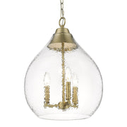 Ariella 3-Light Pendant in Brushed Champagne Brass