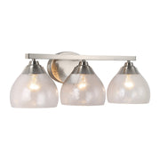 Ariella 3-Light Bath Vanity Light in Pewter