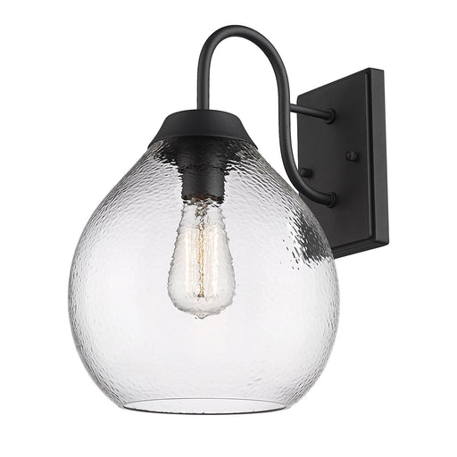 Ariella Outdoor Wall Sconce in Natural Black