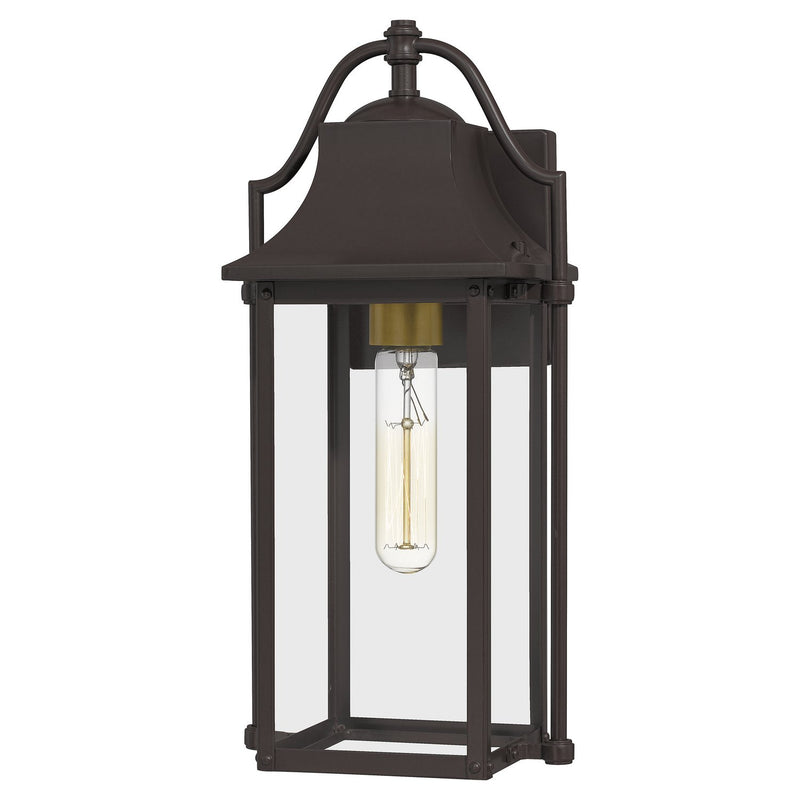 Manning Outdoor Wall Lantern in Western Bronze