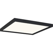 Outskirts 15" Square LED Flush Mount in Earth Black