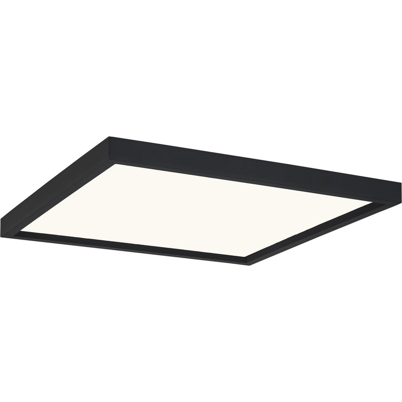 Outskirts 15" Square LED Flush Mount in Earth Black