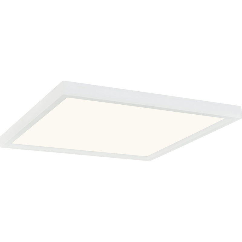 Outskirts 15" Square LED Flush Mount in Matte White