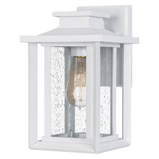 Wakefield Small Outdoor Wall Lantern in Matte White