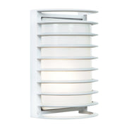 Bermuda Outdoor Bulkhead Light in White