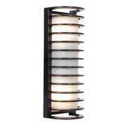 Bermuda 2-Light Outdoor Bulkhead Light in Bronze