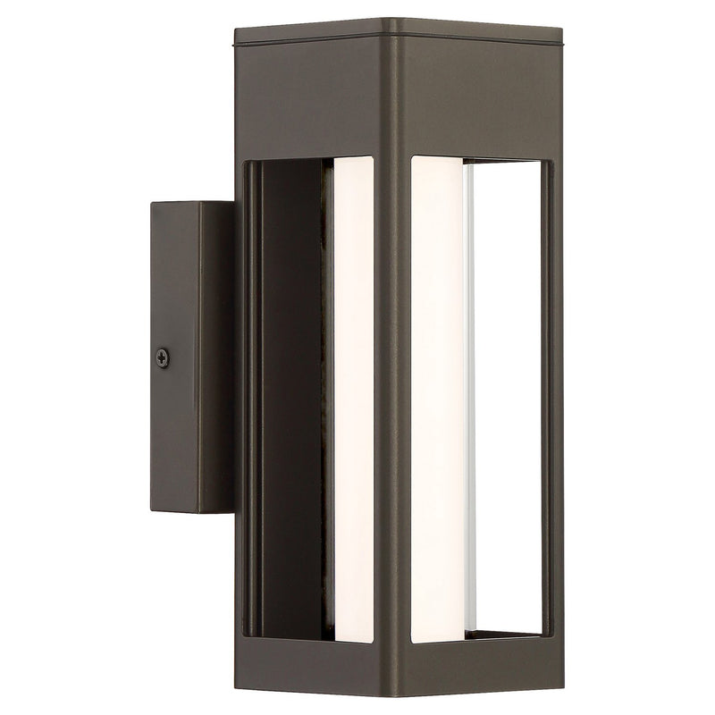 Soll 10" LED Outdoor Wall Sconce in Oil Rubbed Bronze