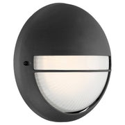 Clifton LED Outdoor Bulkhead Light in Black