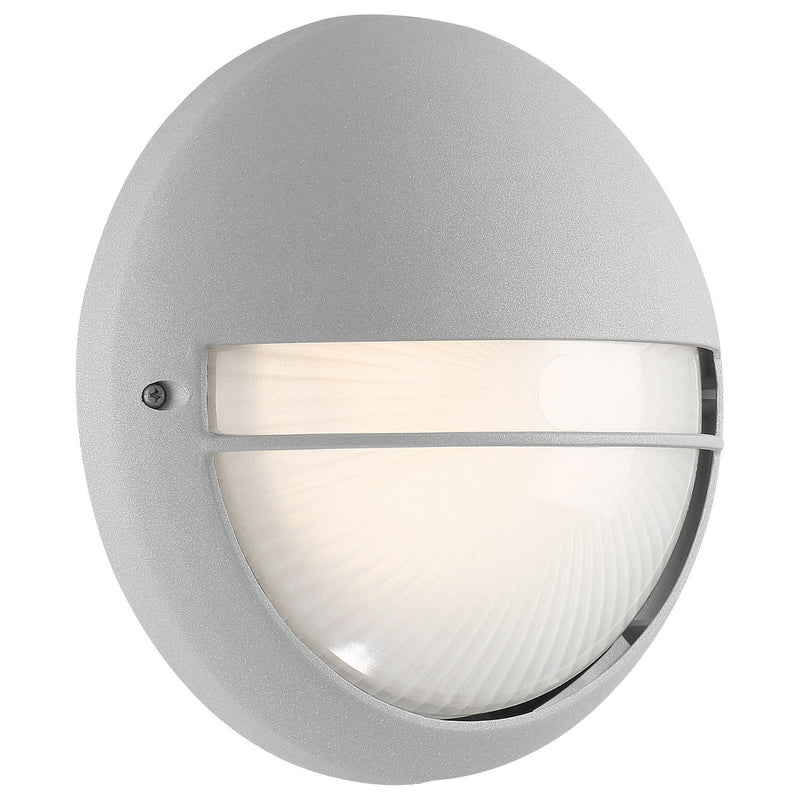 Clifton LED Outdoor Bulkhead Light in Satin