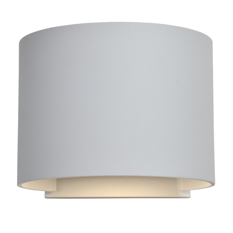 Square LED Outdoor Wall Washer in White