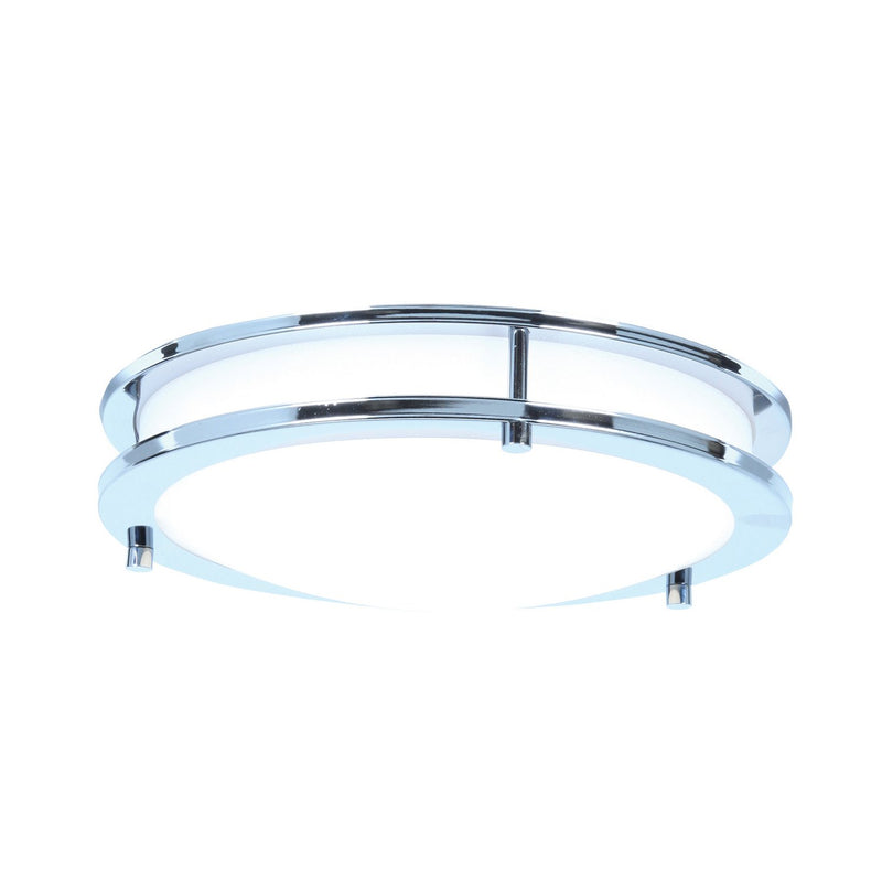 Solero 18" LED Flush Mount in Chrome