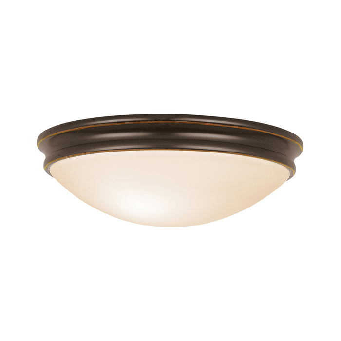 Atom (s) Flush Mount in Oil Rubbed Bronze Finish