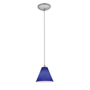 Martini Cable Mini Pendant in Brushed Steel