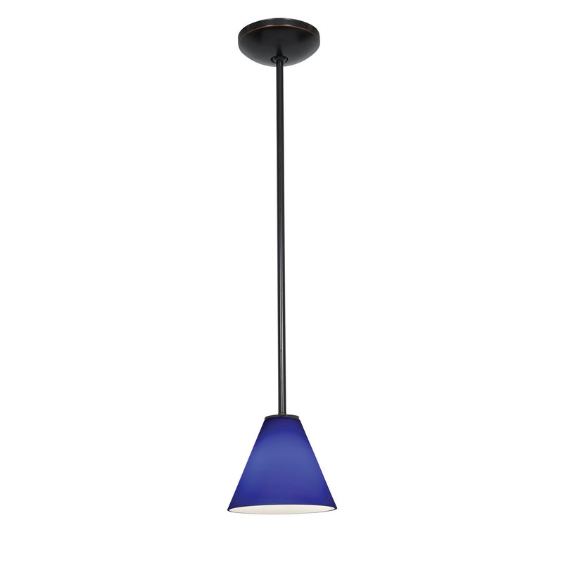 Martini Stem Mini Pendant in Oil Rubbed Bronze