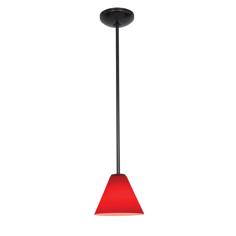 Martini Stem Mini Pendant in Oil Rubbed Bronze