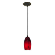 Merlot Cable Mini Pendant in Oil Rubbed Bronze
