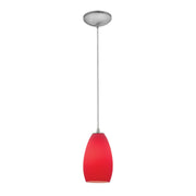 Champagne Cable Mini Pendant in Brushed Steel