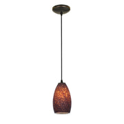 Champagne Cable Mini Pendant in Oil Rubbed Bronze