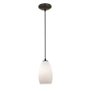 Champagne Cable Mini Pendant in Oil Rubbed Bronze