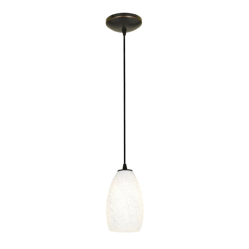 Champagne Cable Mini Pendant in Oil Rubbed Bronze