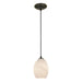 Brandy FireBird 1-Light Pendant in Oil Rubbed Bronze Finish