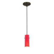 Cylinder Cable Mini Pendant in Oil Rubbed Bronze