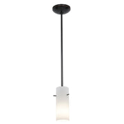 Cylinder Stem Mini Pendant in Oil Rubbed Bronze