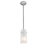 Glass'n Glass Cylinder 1-Light Pendant - Lamps Expo