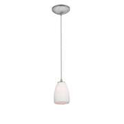 Sherry Cable Pendant in Brushed Steel