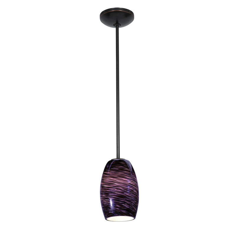 Chianti Stem Mini Pendant in Oil Rubbed Bronze