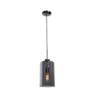 Simplicite Pendant in Black Chrome