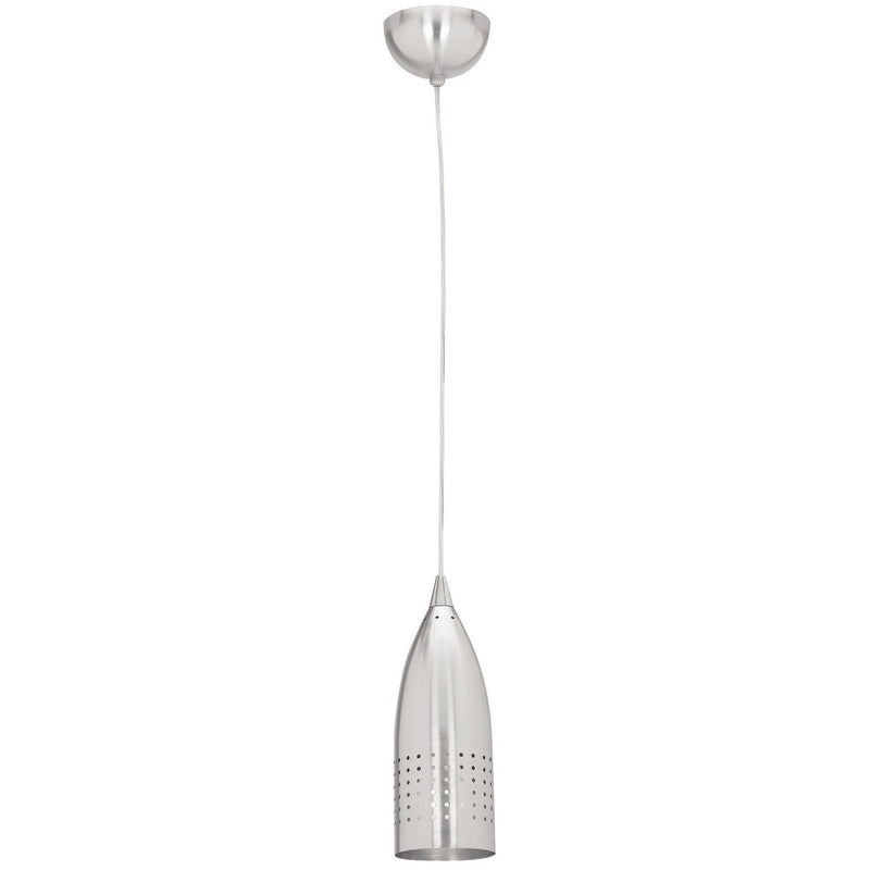 Tomahawk LED Mini Pendant in Brushed Steel