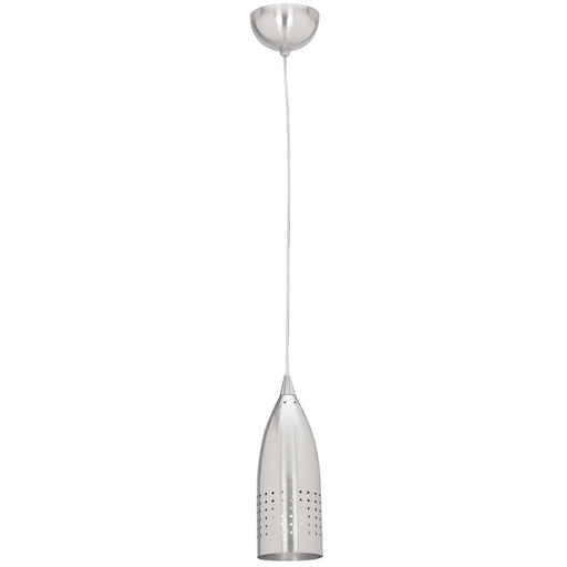 Tomahawk LED Mini Pendant in Brushed Steel