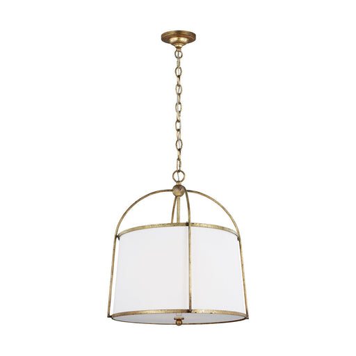 Stonington Medium 2-Light Pendant in Antique Gild