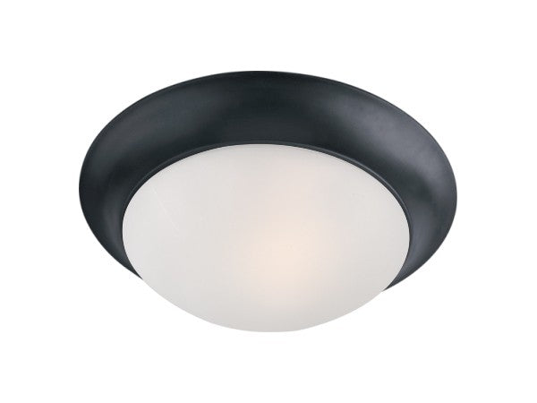 Essentials - 585x Two Light Flush Mount in Black