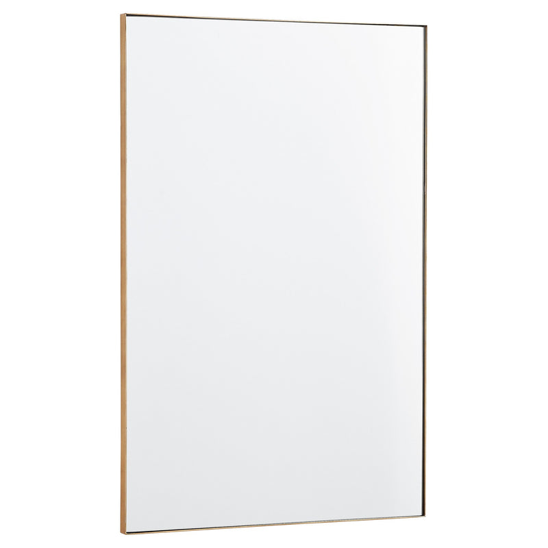 24" x 36" Rectangular Mirror in Gold