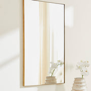 24" x 36" Rectangular Mirror in Gold