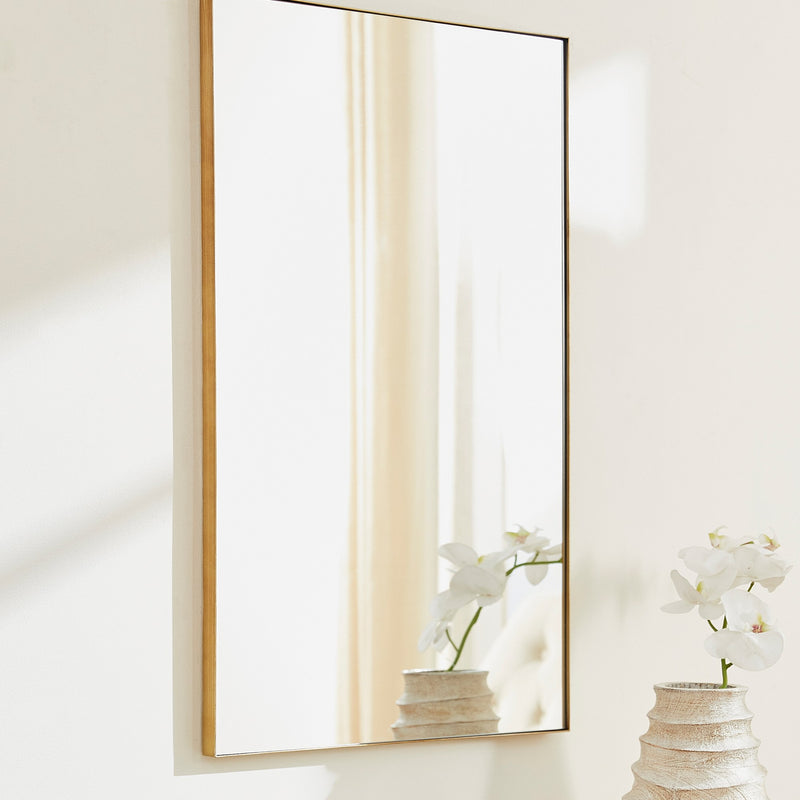 24" x 36" Rectangular Mirror in Gold