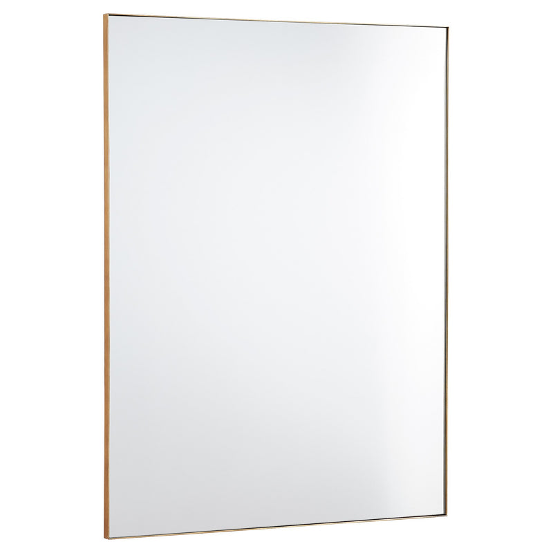 30" x 40" Rectangular Mirror in Gold