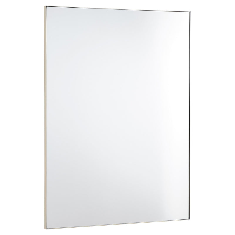 30" x 40" Rectangular Mirror in Silver