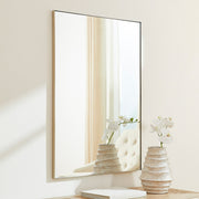 30" x 40" Rectangular Mirror in Silver