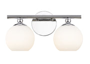 Neoma 2 Light 13.5" Vanity in Chrome