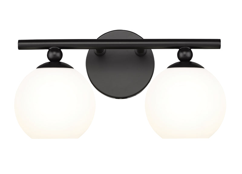 Neoma 2 Light 13.5" Vanity in Matte Black