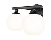 Neoma 2 Light 13.5" Vanity in Matte Black