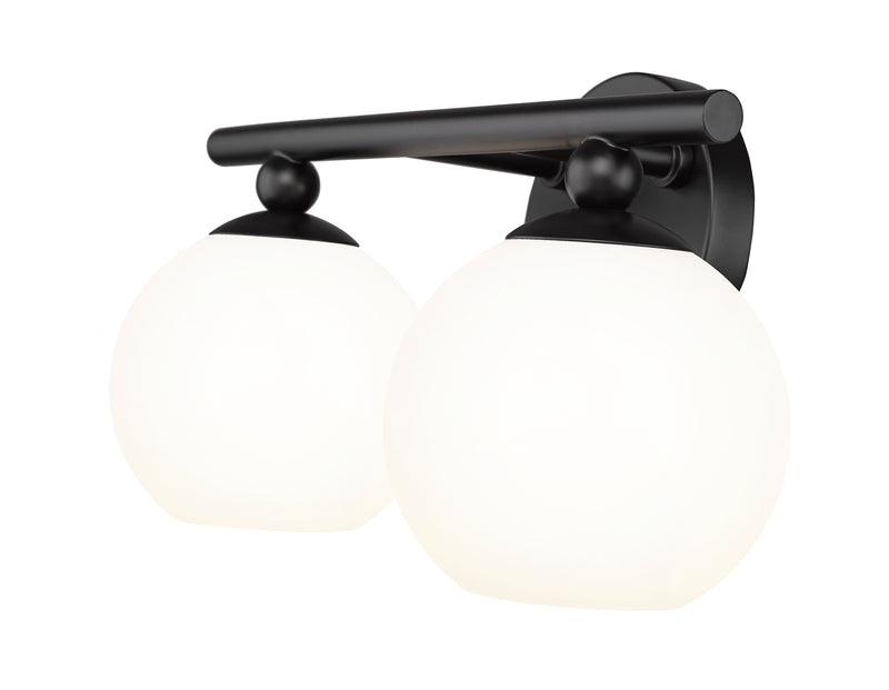 Neoma 2 Light 13.5" Vanity in Matte Black