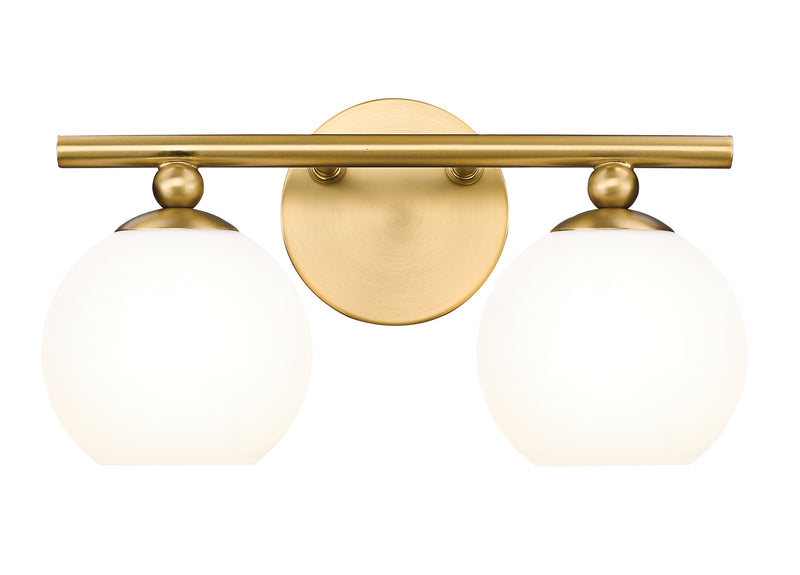Neoma 2 Light 13.5" Vanity in Modern Gold