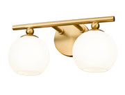 Neoma 2 Light 13.5" Vanity in Modern Gold