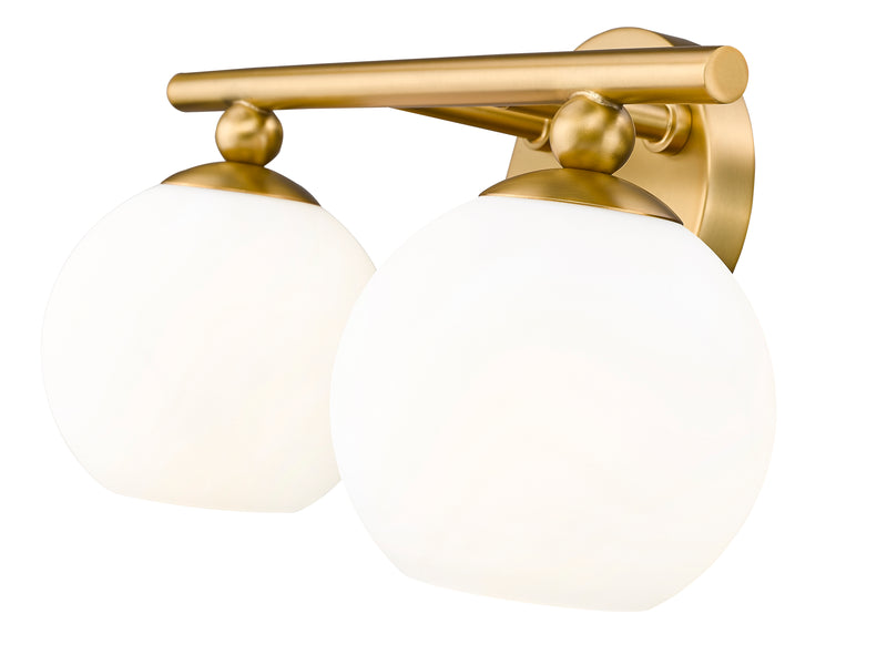 Neoma 2 Light 13.5" Vanity in Modern Gold