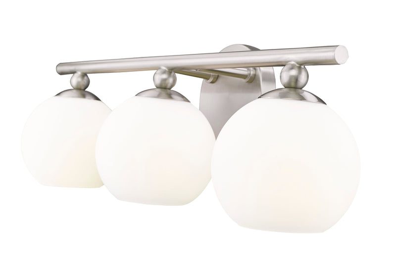 Neoma 3 Light 21.75" Vanity in Brushed Nickel